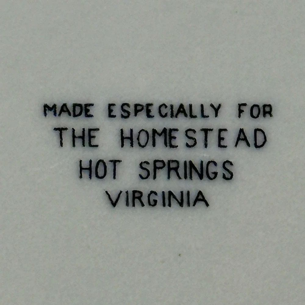 Vintage Syracuse Nature Study Cedar Waxwing Dinner Plate Homestead Virginia READ